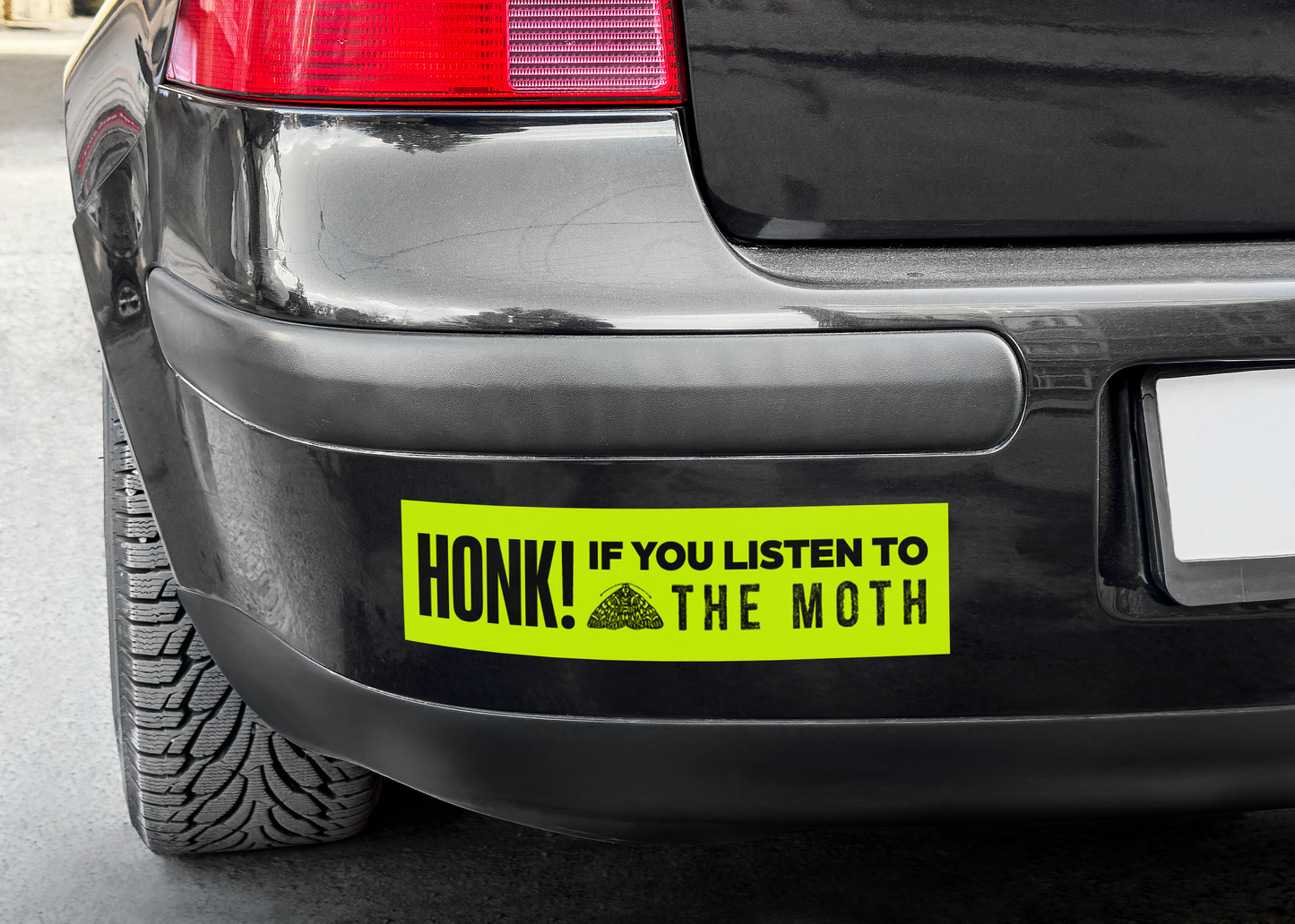 Honk The Moth Stories Bumper Magnet