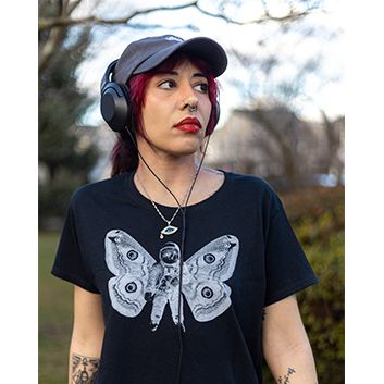 The SpaceMoth T-Shirt, Women's