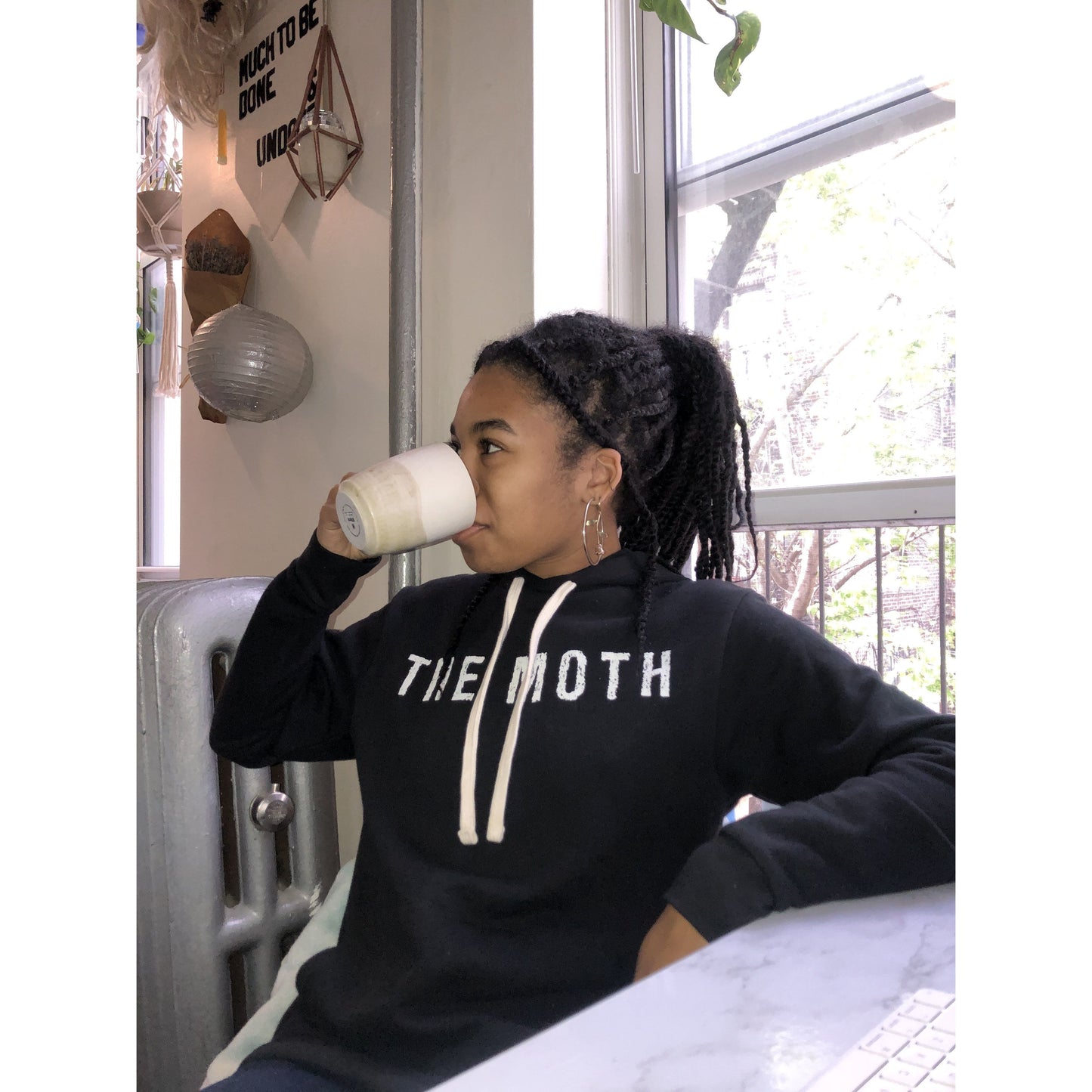 The Moth Hoodie (unisex)