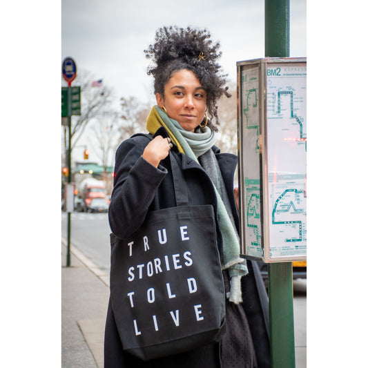 True Stories Told Live Tote