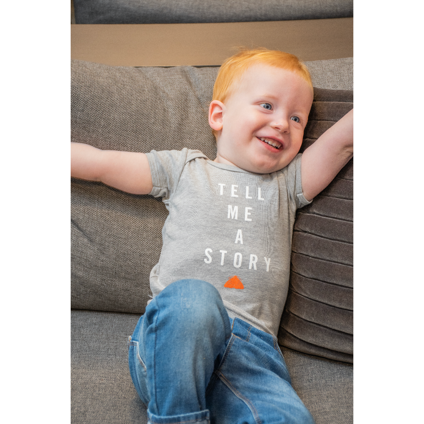 Tell Me A Story Baby Tee