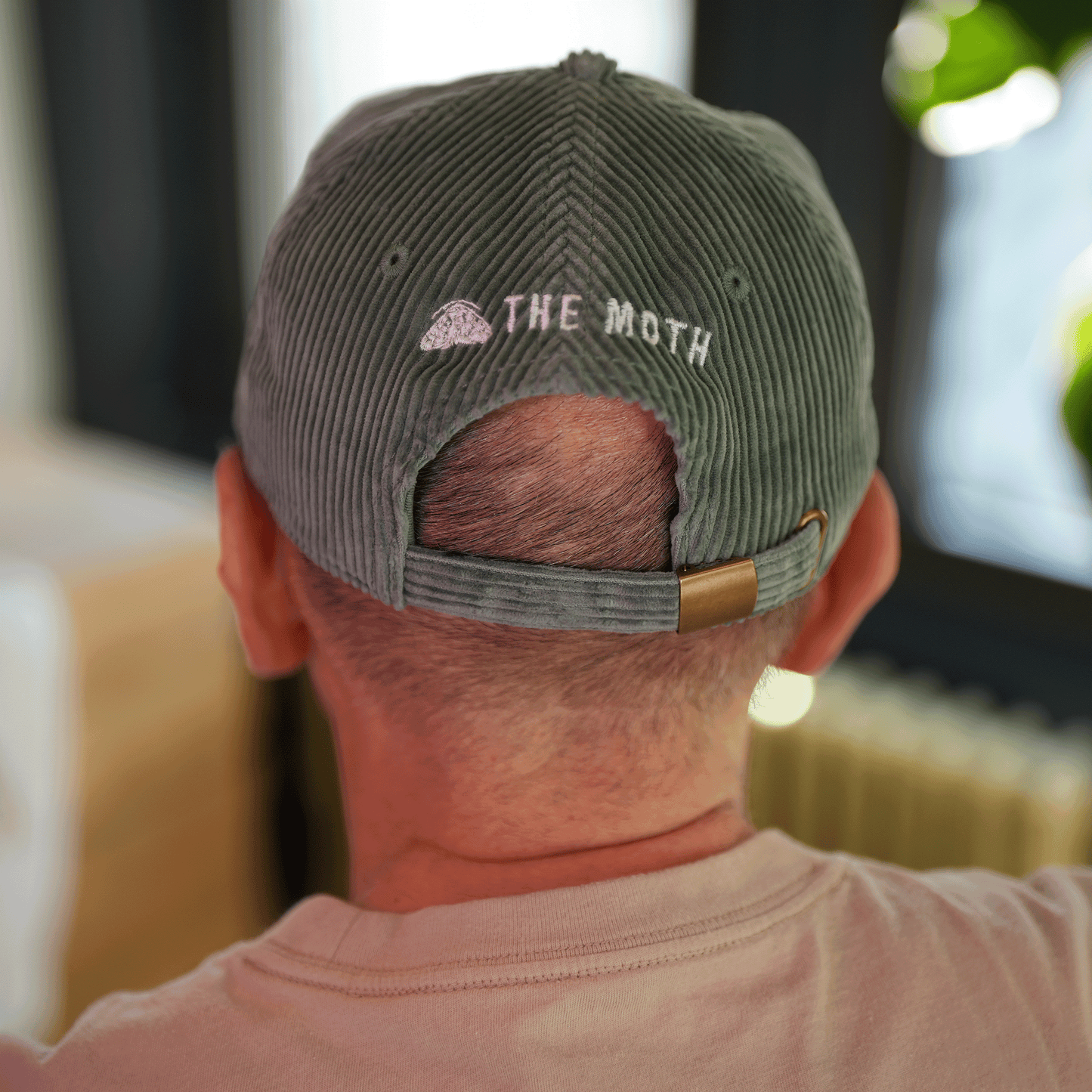 Tell Me A Story Corduroy Cap - Sage Green