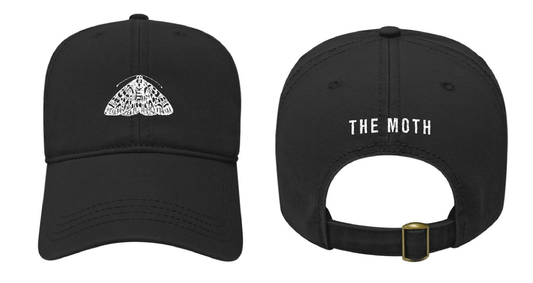 The Moth Baseball Hat - Black